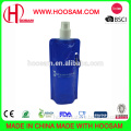 BPA-free Foldable Bottle, 100% Eco-friendly, PET+PA+PE